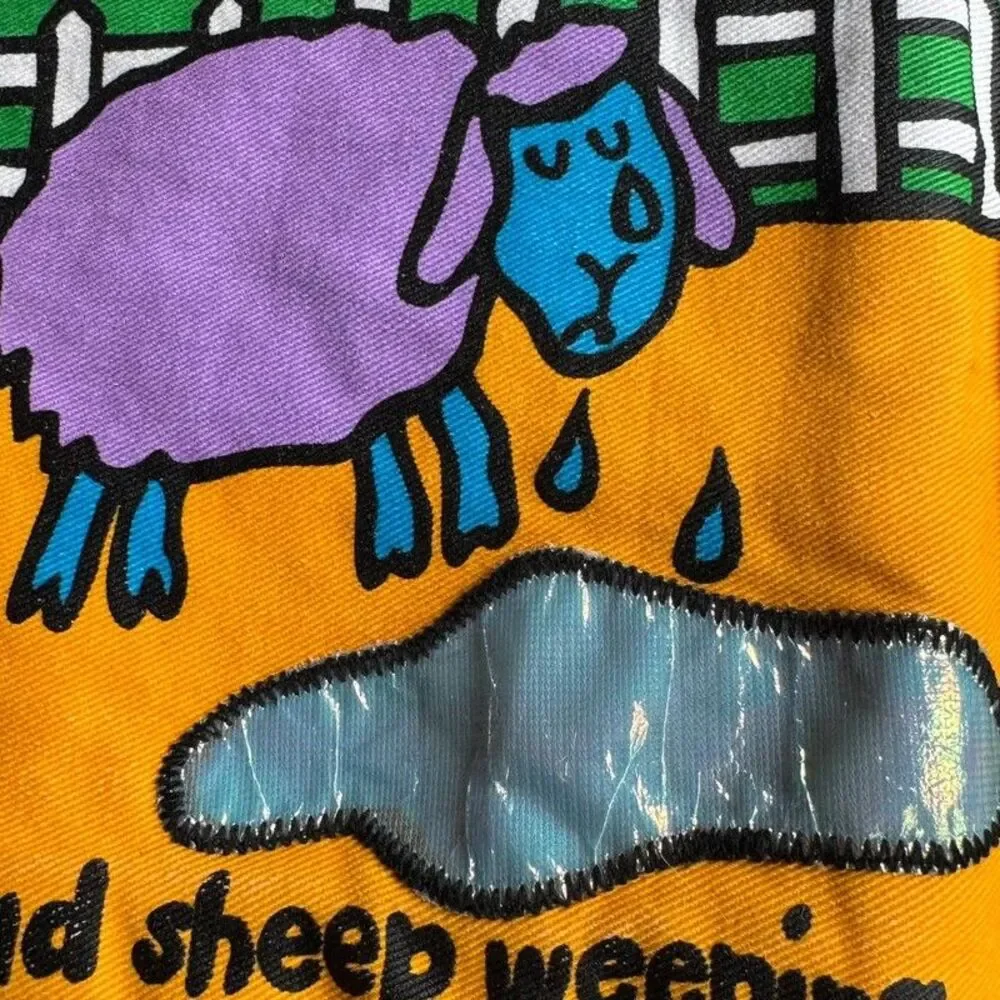 Retired Jellykitten My Sheep Book Soft Cloth Activity Book Jellycat Sensory